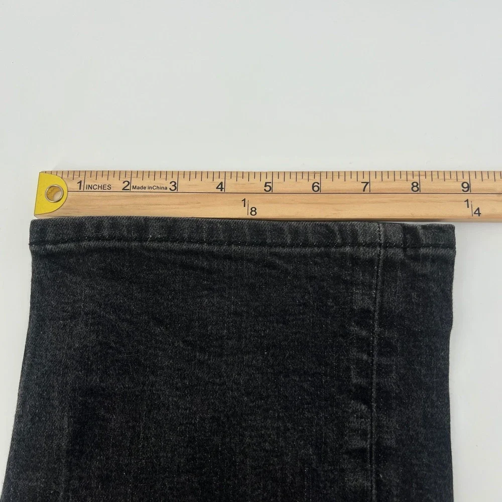 Levis 505 Regular Fit Mens Black Straight Leg Denim Jeans W38 L34 00505-1434